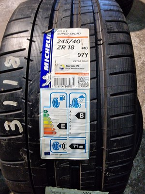 1x 245 40 18 MICHELIN PILOT SUPER SPORT MO 97Y  New Old Stock 