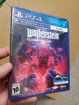 Wolfenstein: Cyberpilot VR -  PlayStation 4 Sealed vr only