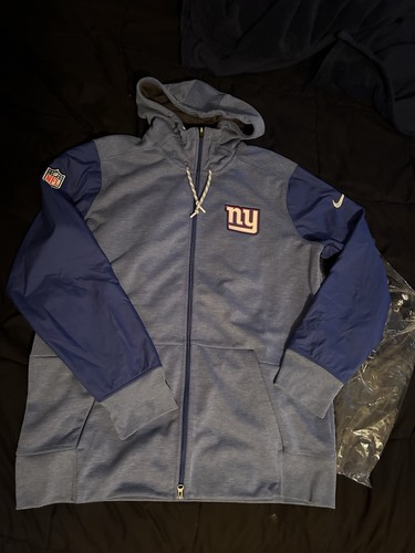 NFL NY ジャイアンツ NIKE サイドラインジャケット【XL】 NFL NY ジャイアンツ NIKE サイドラインジャケット【XL】 - メルカリ