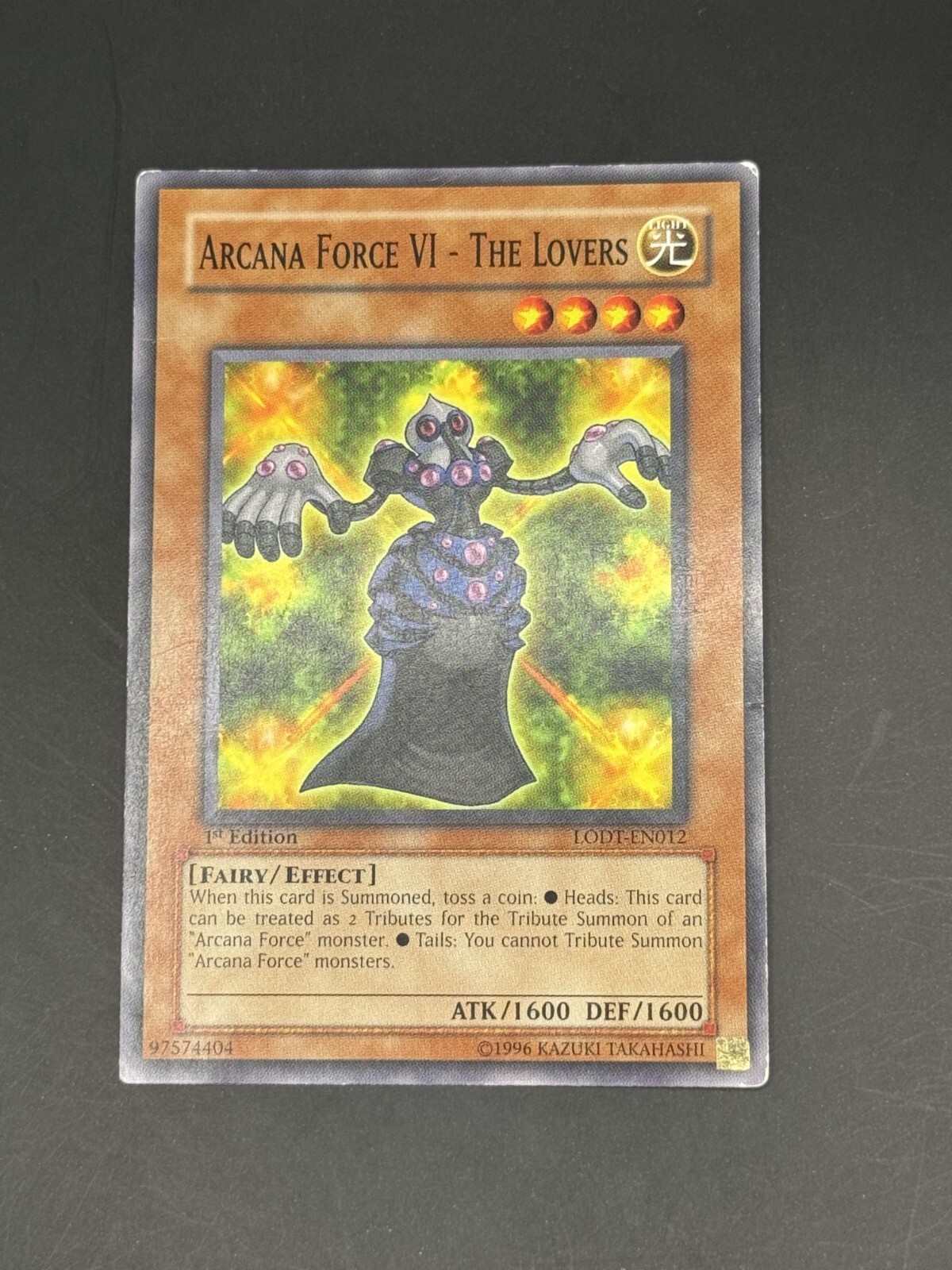 Arcana Force VI - The Lovers | LODT-EN012 | Yu-Gi-Oh Card | eBay