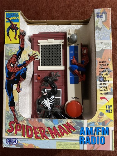ヴィンテージ MARVEL スパイダーマン&ヴェノム AM/FM ラジオ $_12.JPG?set_id=880000500F