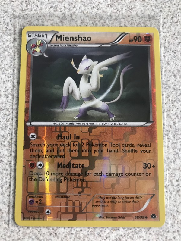 Mienshao Pokemon Cards Find Pokemon Card Pictures With Our Database 