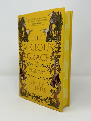 FairyLoot This Vicious Grace by Emily Thiede NEW SIGNED SPRAYED 1st/1st UK HC