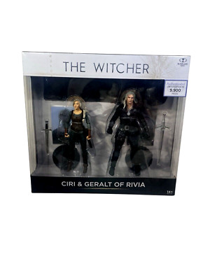 The Witcher Netflix Season 3 Geralt of Rivia and Ciri 2Pack 7'' Figures Mcfarlane
