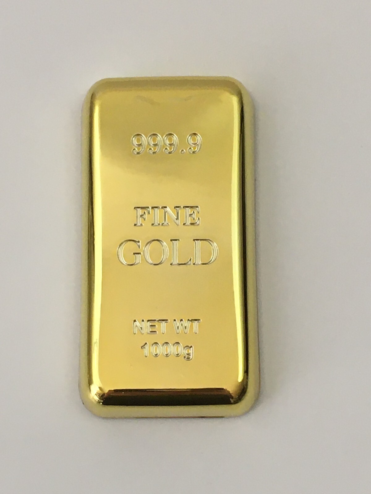 Fake Gold Bar Paperweight Gold Bullion Bar Paper Weight High Quality Prop