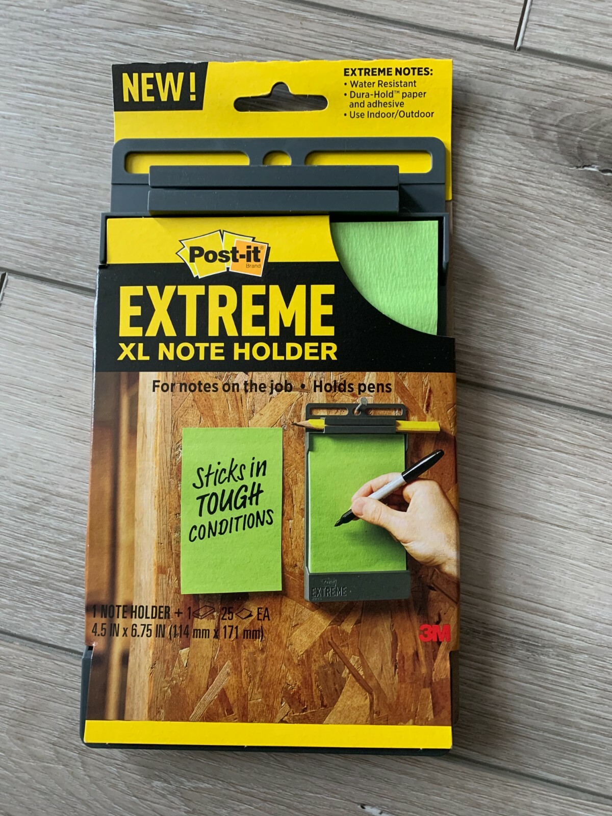 Post-it Extreme XL Notes - 25 Sheet Note Capacity - Green Post-it Extreme XL Notes - 25 Sheet Note Capacity - Green