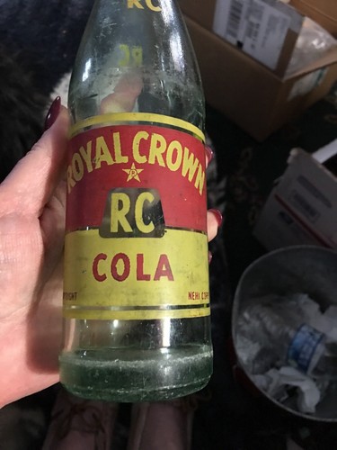 Vintage Royal Crown 10 Oz. Soda Bottle From Nehi Corp