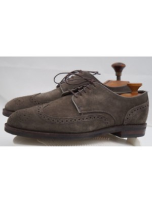 

ALLEN EDMONDS Серые кожаные оксфорды на блочном каблуке с круглым носком на шнуровке 10,5 D ALLEN EDMONDS, Серый, 6830