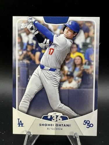 2024 Topps 50/50: Shohei Ohtani Home Run 36 Card #68 | eBay