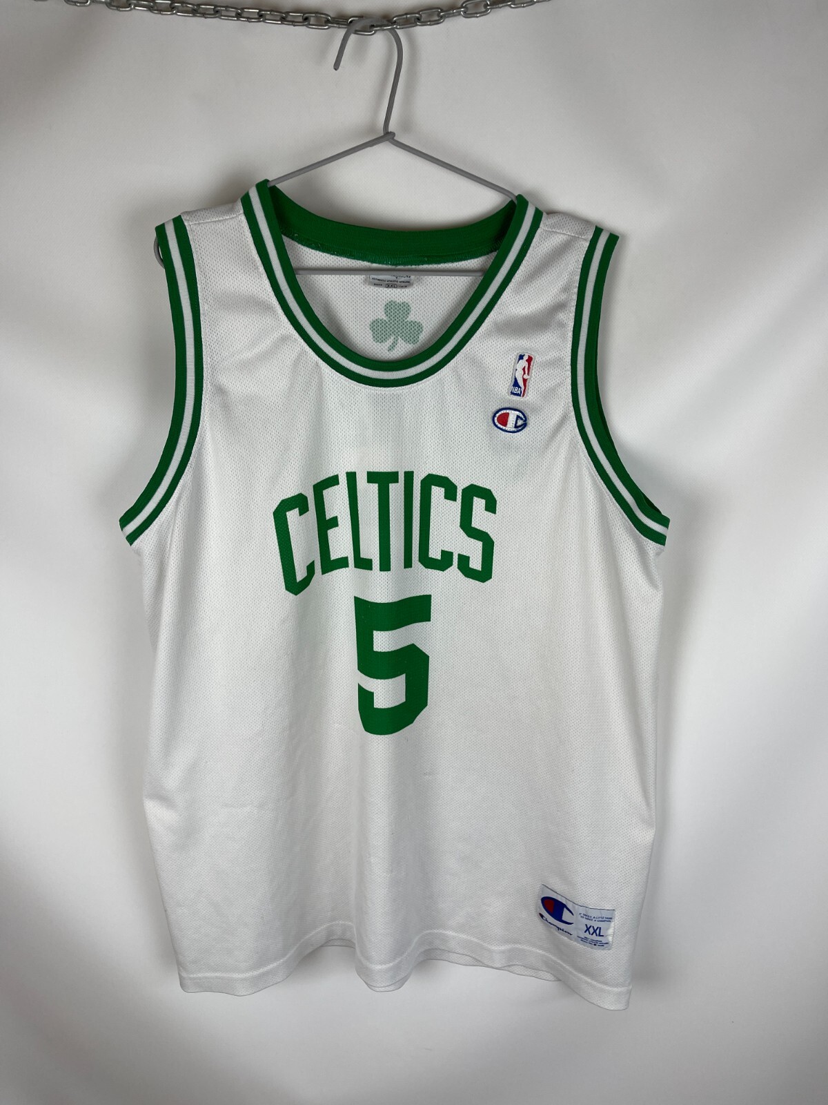 プ*い様 NBAユニフォーム Boston Celtics Kevin Garn Boston Celtics Adidas Kevin Garnett # 5 Green Black Swingman