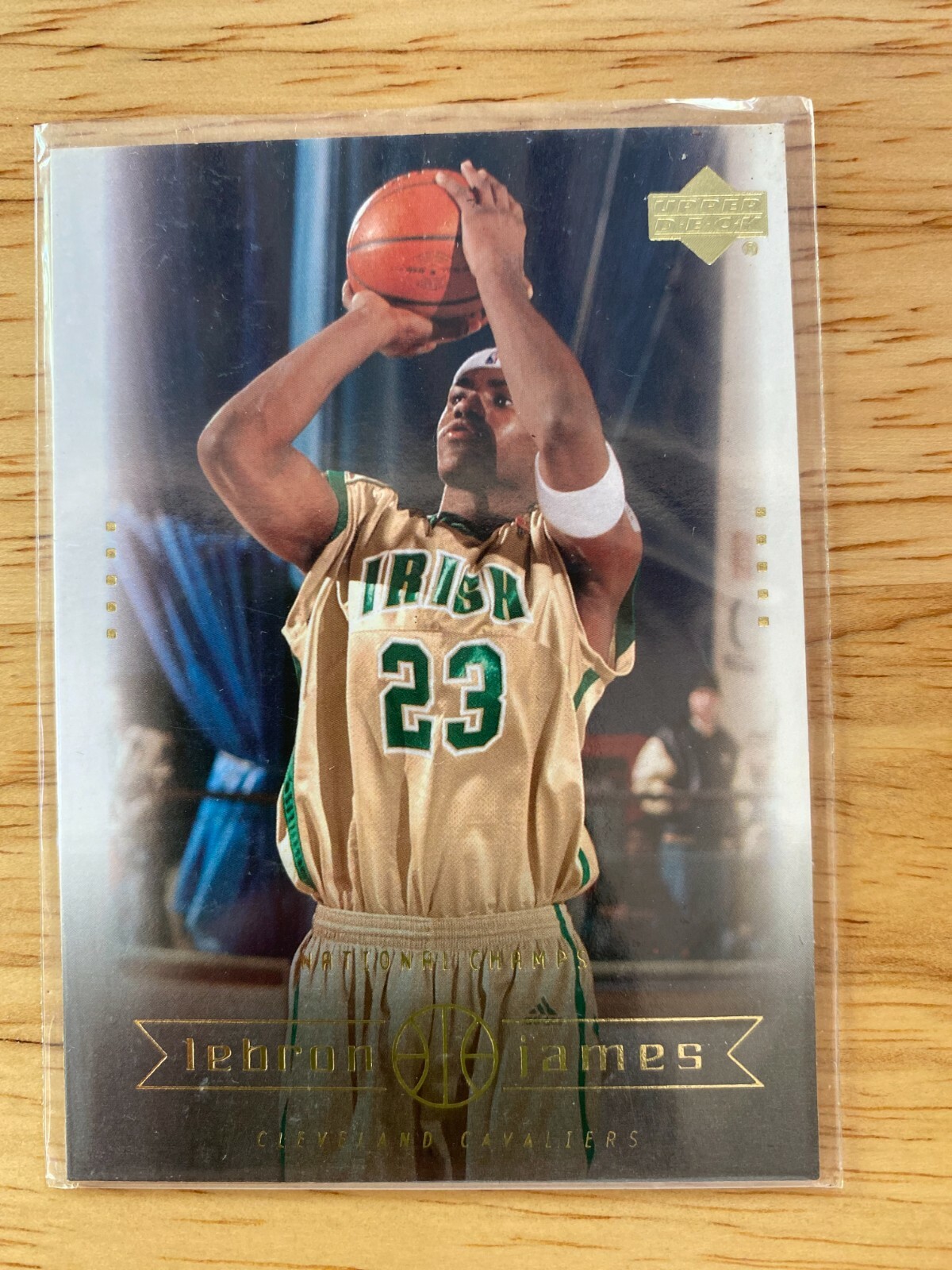 lebron james 2003 upper deck card