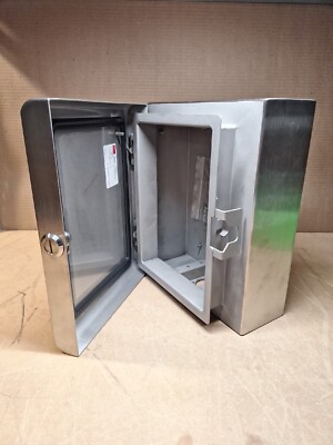 CCC48S302513 NVENT Hoffman, Stainless Steel HMI Enclosures, Type 4X, 300x250x130