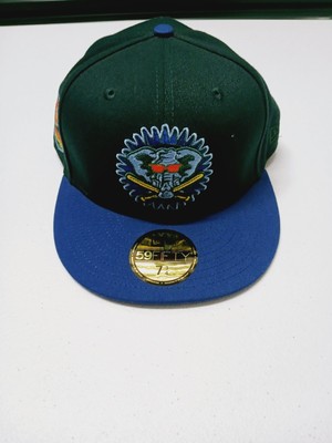 New Era 59FIFTY Oakland Athletics Enchanted Forest Fitted Cap Hat Size 7 3/4...
