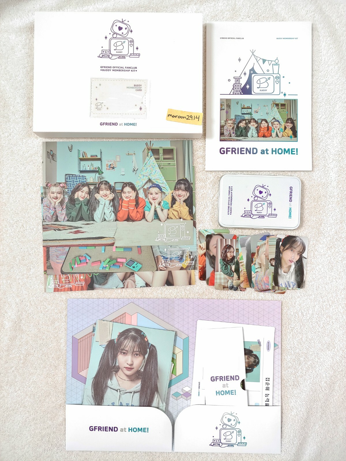 GFRIEND ファンクラブ Buudy メンバーシップキット GFRIEND