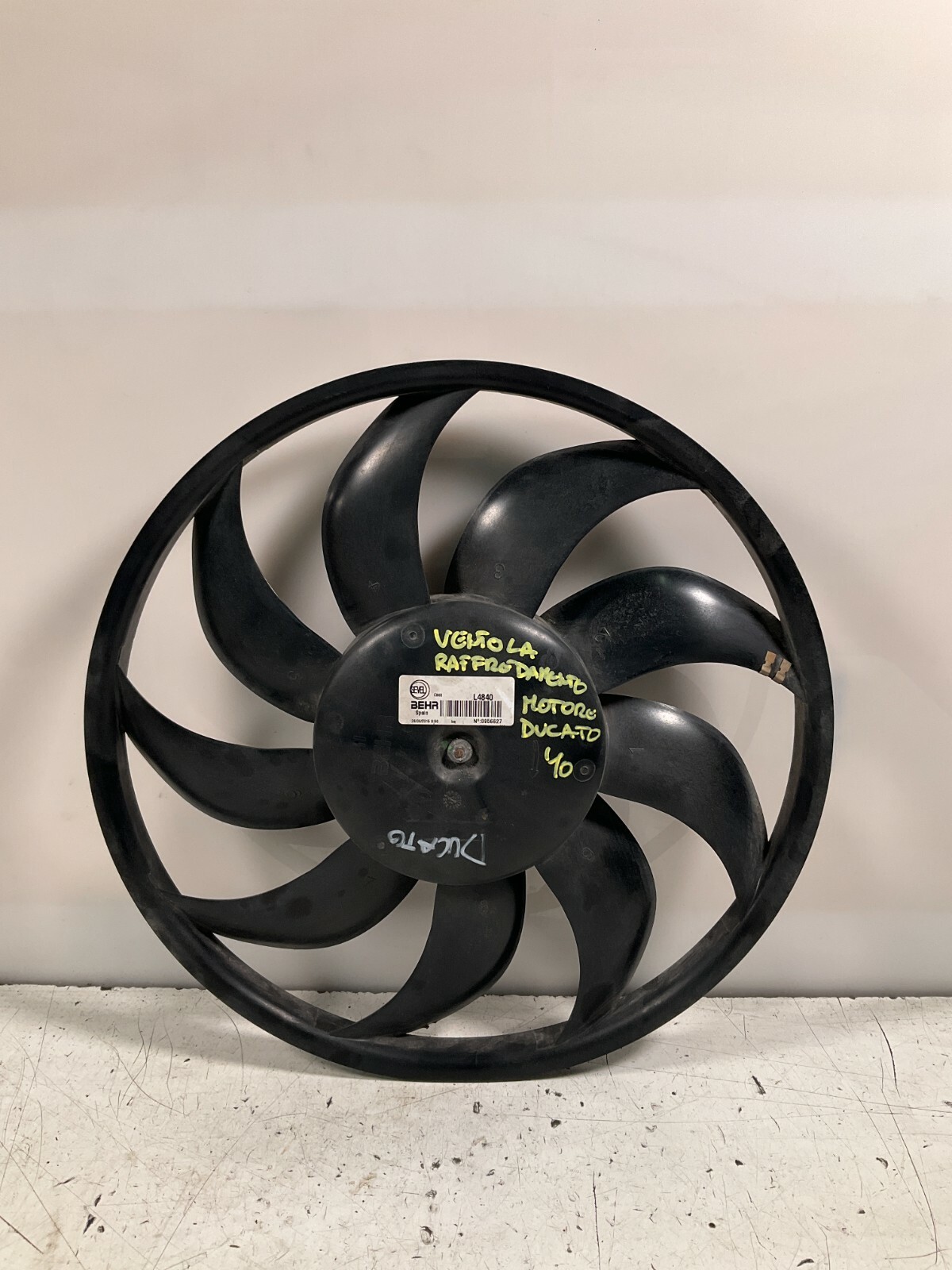 Ventola raffreddamento motore FIAT DUCATO 2010