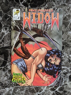 Widow METAL GYPSIES #2 1995 London Night Comics MIKE WOLFER