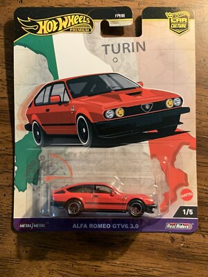 Hot Wheels Premium Car Culture Alfa Romeo GTV6 3.0 World Tour Series #1/5 2024