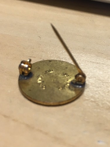 VINTAGE LAPEL PIN MILWAUKEE SAFETY COMMISION SAFETY CADET DISTINGUISHED SERVICE