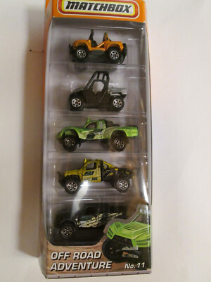 MATCHBOX 5-pack vehicles,new,sealed,your choice