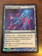 Temporal Cascade // Foil // Mirrodin // MTG Magic // See Picture | eBay