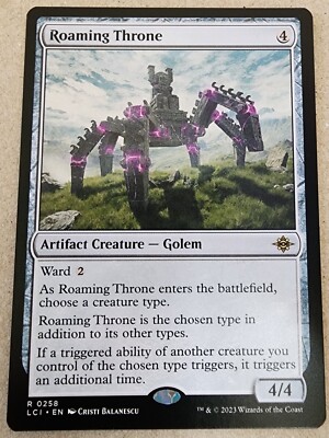 Roaming Throne - #258 Regular -  The Lost Caverns of Ixalan - Mtg
