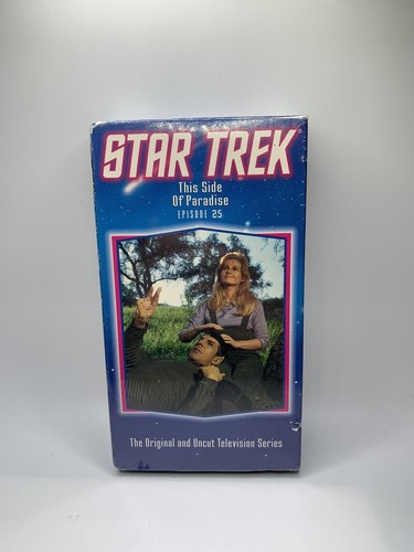 Star Trek - Episode 25 This Side of Paradise (VHS) New