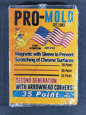200x Pro Mold MH35SA 2nd Gen w/ Sleeve 35pt Magnetic Card Holder One Touch Case