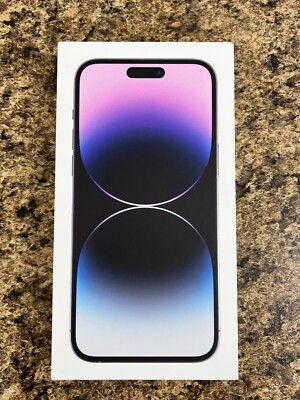 Apple iPhone 14 Pro Max Empty Retail Box Original OEM- Gold/Silver/Space Black