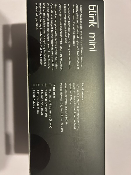 2 Pack Blink Mini WiFi Security Camera with Motion Detection - Image 7