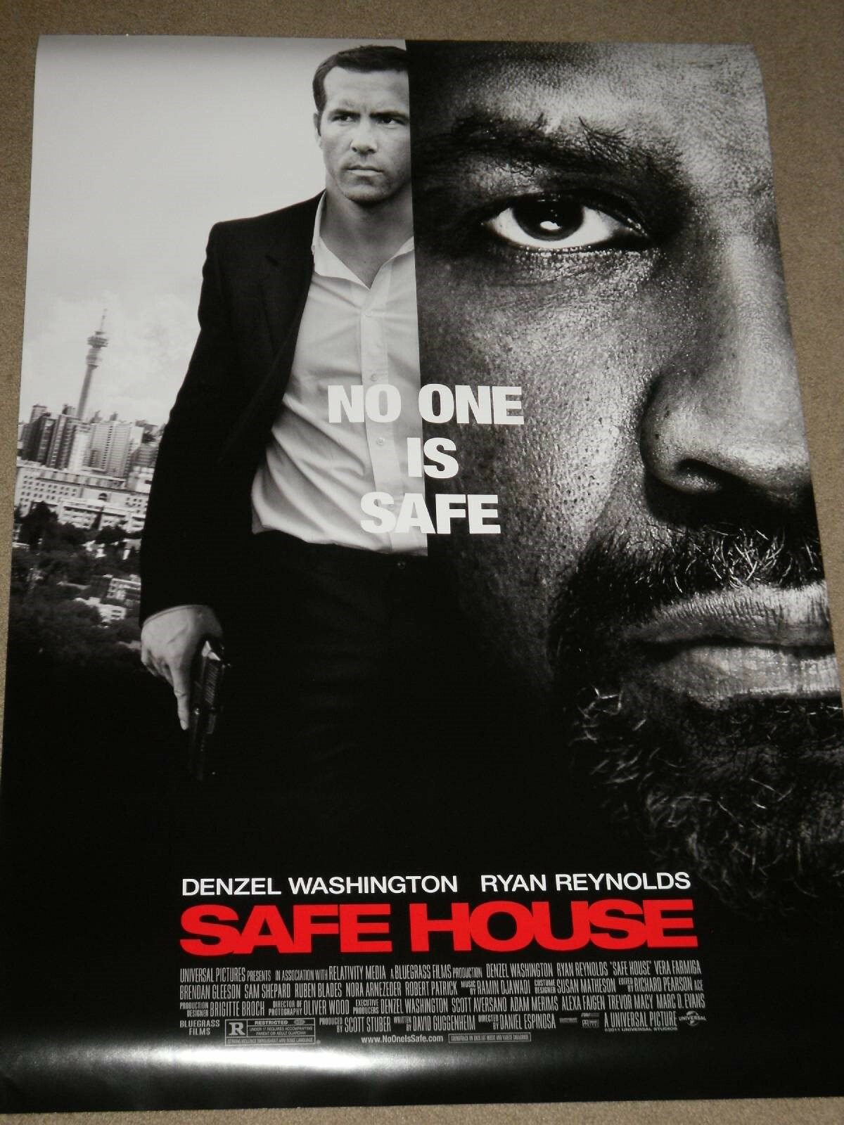 SAFE HOUSE "FINAL" vg 27x40 ORIGINAL D/S MOVIE POSTER eBay