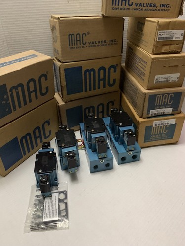 MAC Valves Inc. 6321D-611-PM-111DA Pilot Operated Directional Valve W/ Manifold