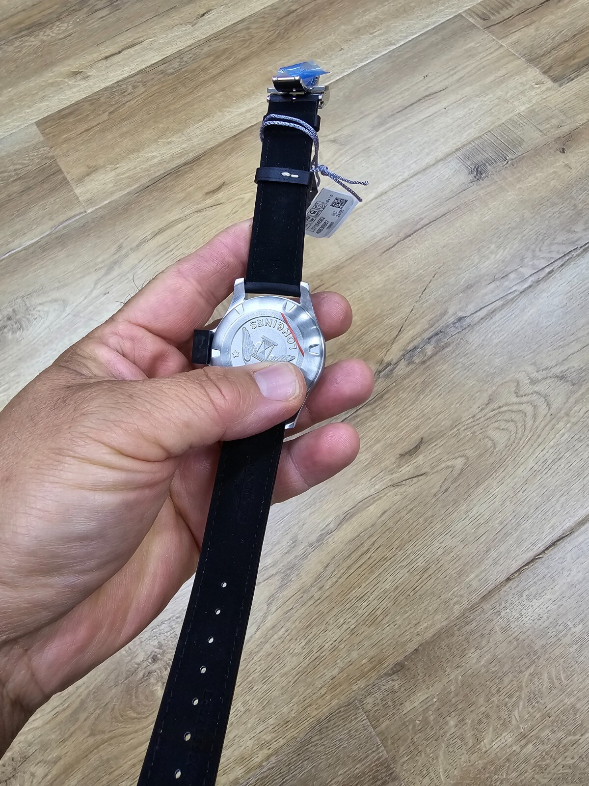 Pre-owned Longines Conquest 41 Mm Quartz Mens Watch L3.716.4.56.2 - With Tag