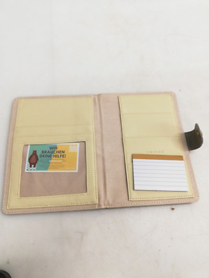 TWIVEE Organizer per passamaneria madre con chiusura magnetica passaporto mad...