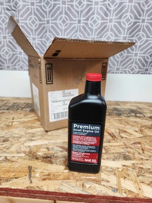 Box Of 12 Premium Small Engine Oil For Briggs Stratton And Kohler Meets Api