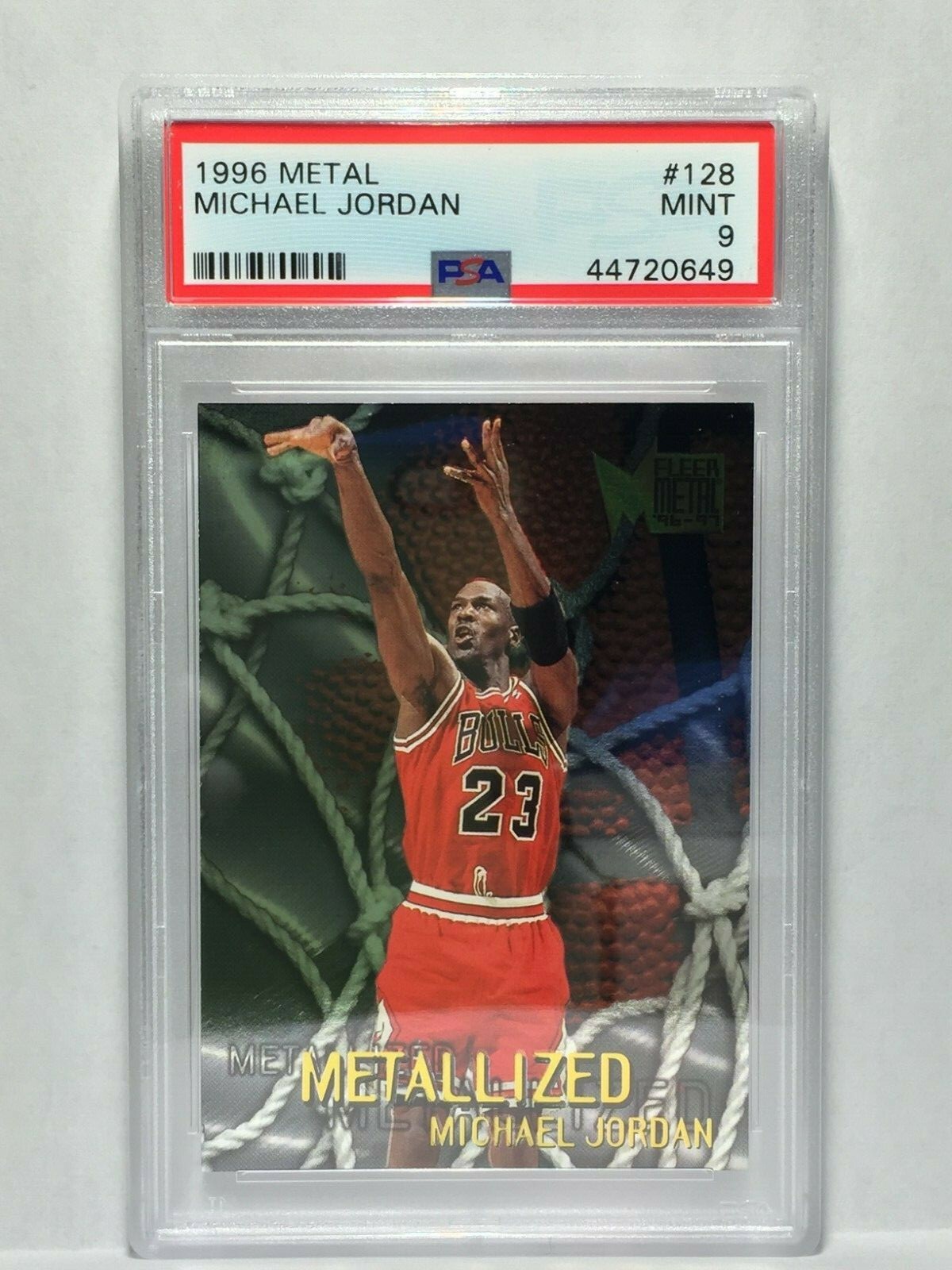 その他 1996 L MICHAEL JORDAN PSA 9 MINT 1996 METAL #128 MICHAEL JORDAN PSA 9 | eBay