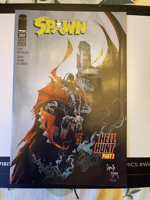 Spawn #302 2ND PRINT ERROR RECALL NM / GREG CAPULLO TODD MCFARLANE 2019 IMAGE
