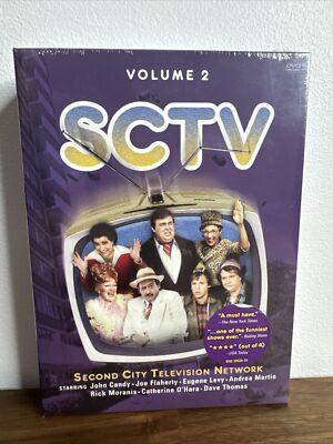 SCTV: Volume 2 (DVD, 5 Discs, 2004)  Second City, John Candy BRAND NEW & SEALED