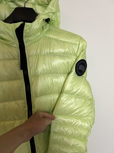 Pre-owned Canada Goose Crofton Puffer Jacket Coat M In Green
