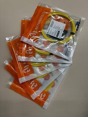 BEYONDTECH LC to LC Fiber Patch Cable Single Mode Duplex - 2m (6.56ft) - 5 pack