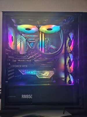 High End Gaming Pc Gigabyte 4070 GPU, Z790V board, I9 CPU, 64gb Ram, 2TB M.2
