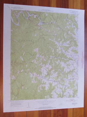 Bernstadt Kentucky 1954 Original Vintage USGS Topo Map