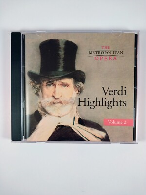 Verdi Highlights Volume 2 - Metropolitan Opera (2001, CD) Tested