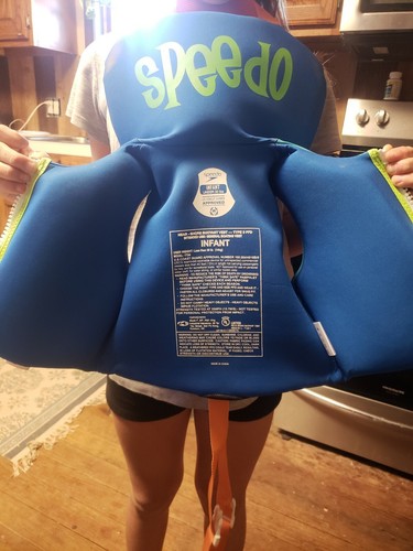 Speedo Infant Neoprene Life Jacket Coast Gaurd Approved