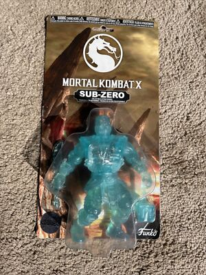 Funko Action Figure - Mortal Kombat X - CHASE Sub-Zero [Frozen - Translucent Blu