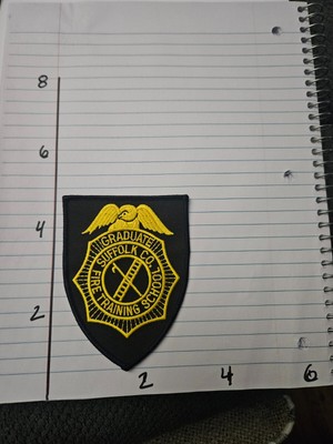 SUFFOLK COUNTY GRADUATE FIRE PATCH SUFFOLK COUNTY NY LONG ISLAND