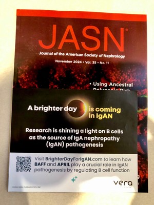 NEW: JASN, Journal of the American Society of Nephrology. V. 35, no. 11. Nov 24