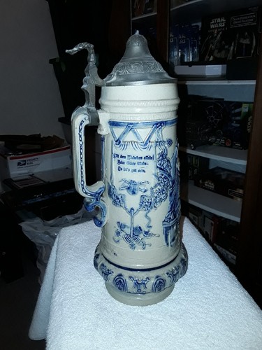 VERY LARGE GERMAN STEIN NO.7.