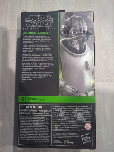 Admiral Ackbar - Star Wars The Black Series 6-Inch Action Figure MR2