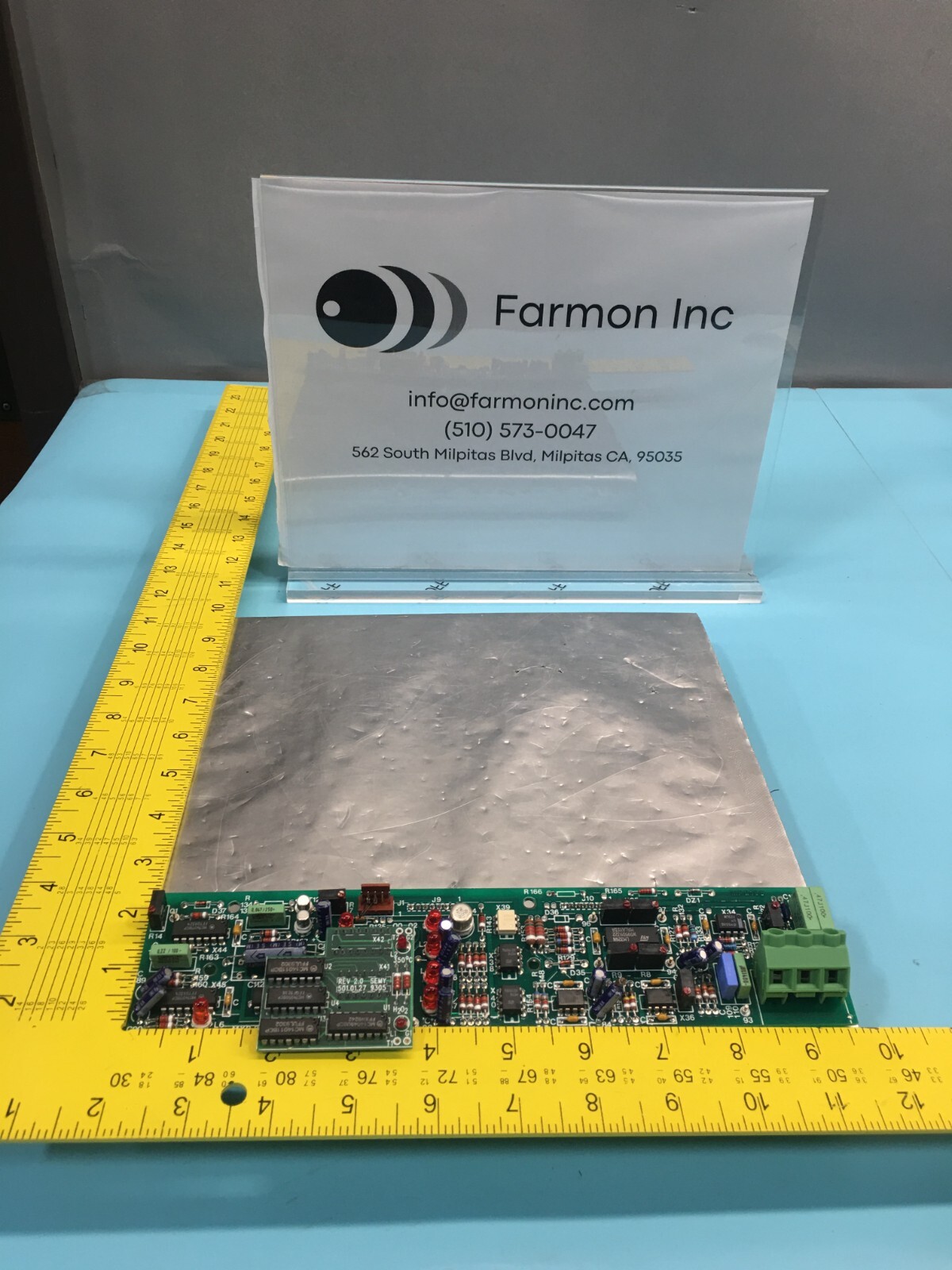 Semy Engineering MYP821610C Gas Interface PCB w/ Daughter 501.01.27, 127830