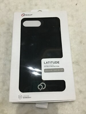 Nimbus 9 Latitude Hybrid Design Double Protection iPhone 6P/6sP/7P/8P Black